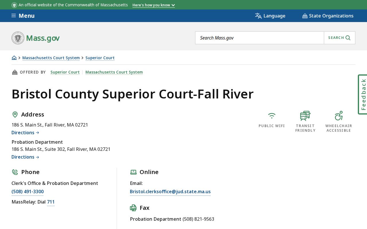 Bristol County warrant records: Fall River Superior criminal courthouse location and transit panel